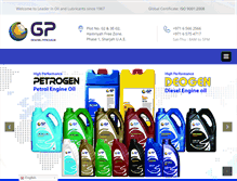 Tablet Screenshot of generalpetroleum.de